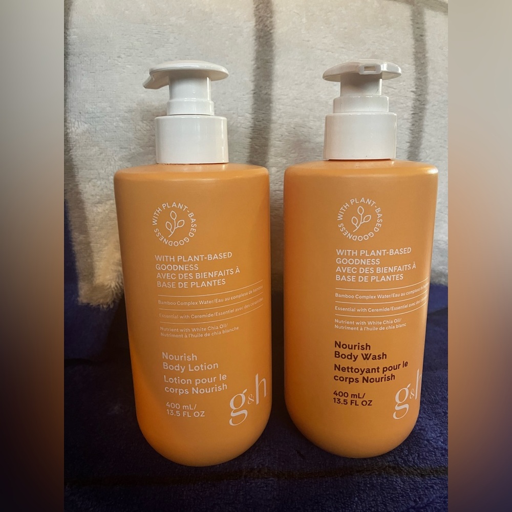 New Body Wash & Body Lotion set